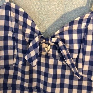 Lumiere Dresses - NWT. Lumière blue and white gingham skater dress. Lumiere Dresses - NWT. Lumière blue and white gingham skater dress.